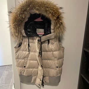 Moncler Tarn Vest with fur